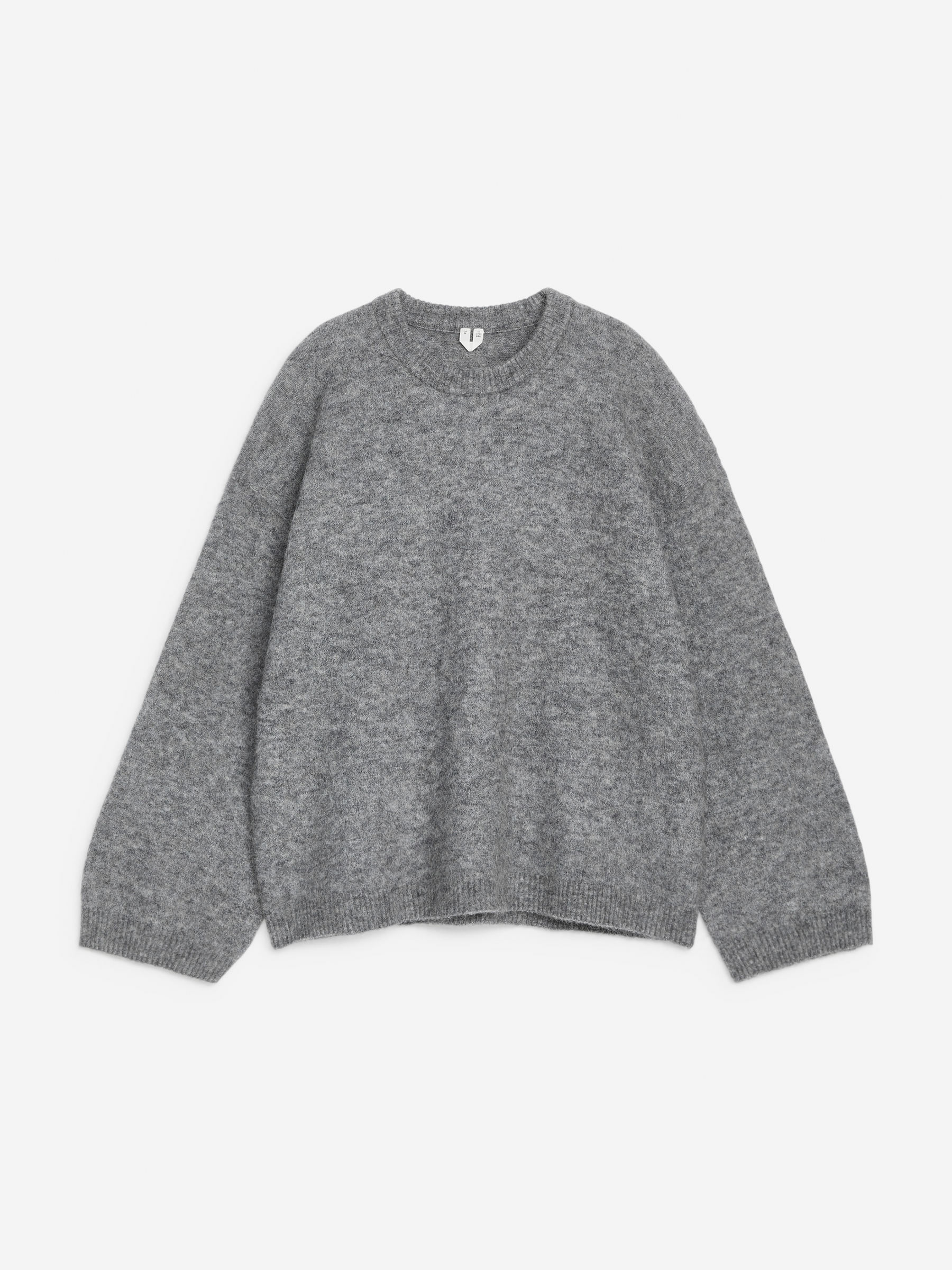 Alpaca-Wool Blend Jumper – Light Grey – Women – Arket Gb