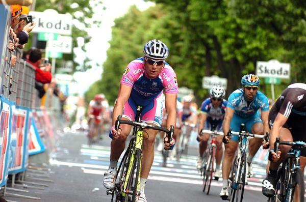 Alessandro Petacchi (Lampre - Farnese Vini) finished sixth in stage five.