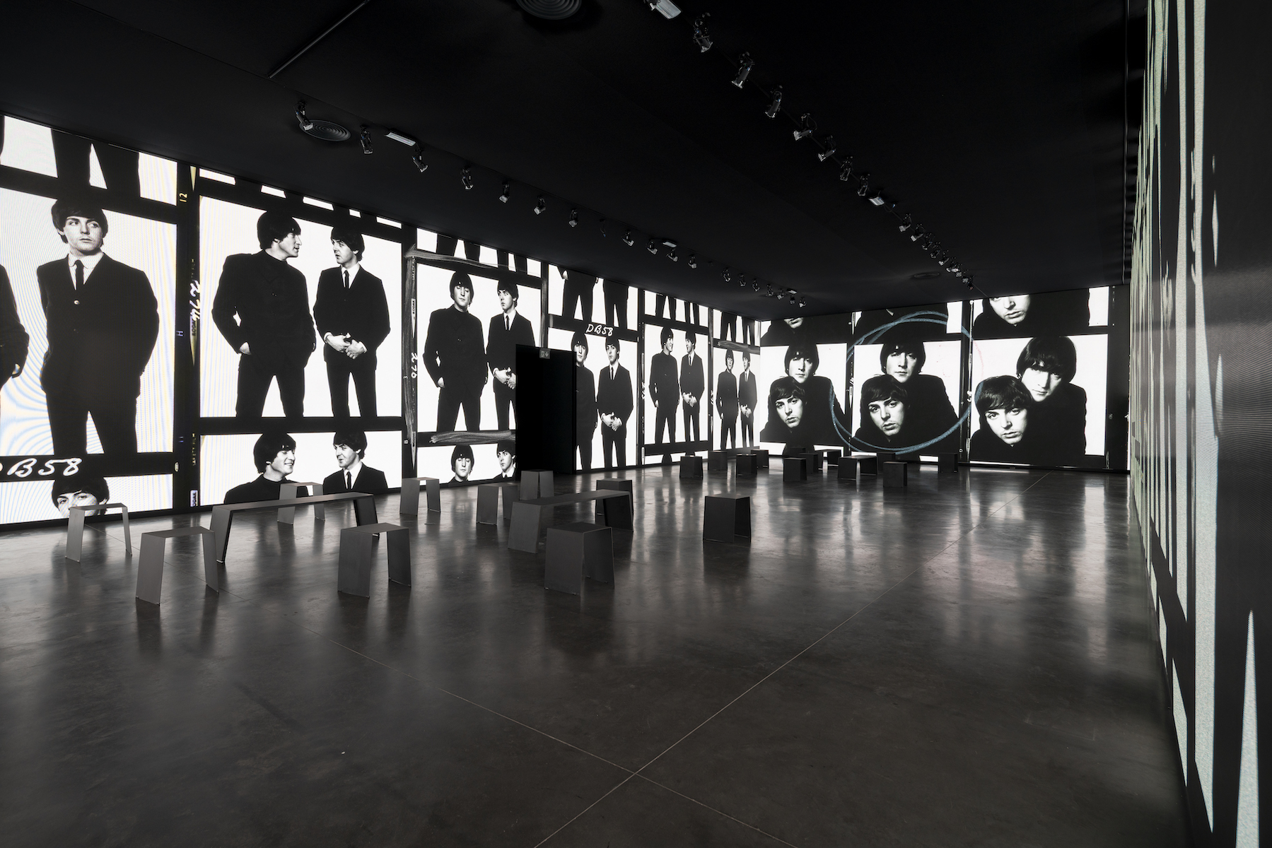 Exhibition View David Bailey's Changing Fashion Retrospective MOP Foundation Spain