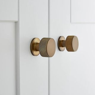 Dunelm Set of 2 Large Knurled Cabinet Knobs