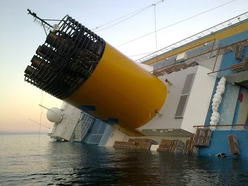 cruise ship sinking wiki