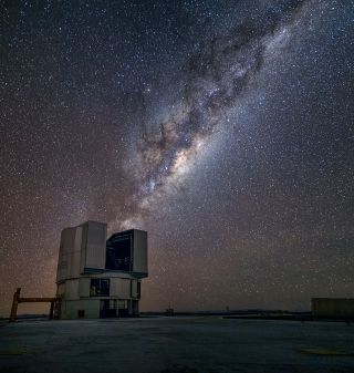 Yepun Telescope and the Milky Way