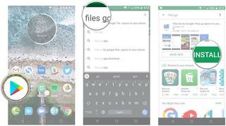 How to install Google Files Go