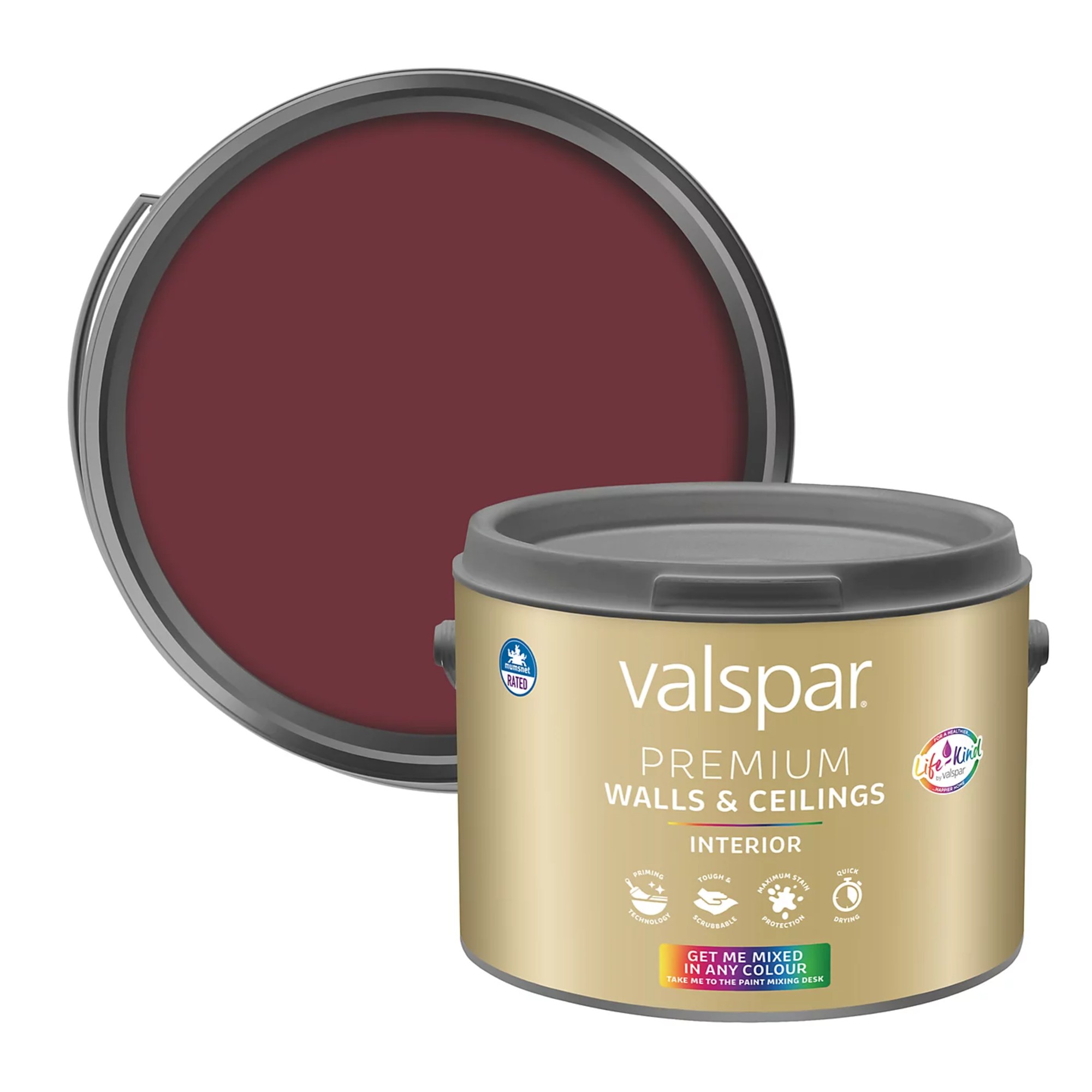 Valspar Premium Lovestruck Walls &amp;amp; Ceilings Interior Matt Emulsion 2.5L