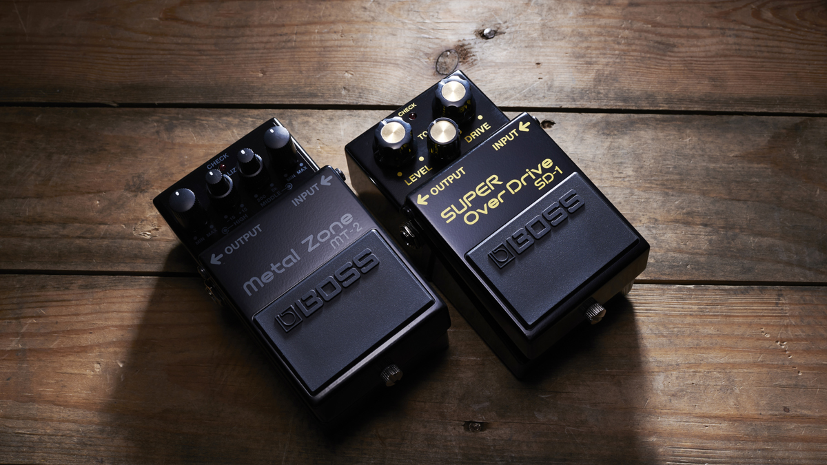Boss debuts limited-edition anniversary SD-1 Super Overdrive and MT-2 Metal  Zone pedals Guitar World