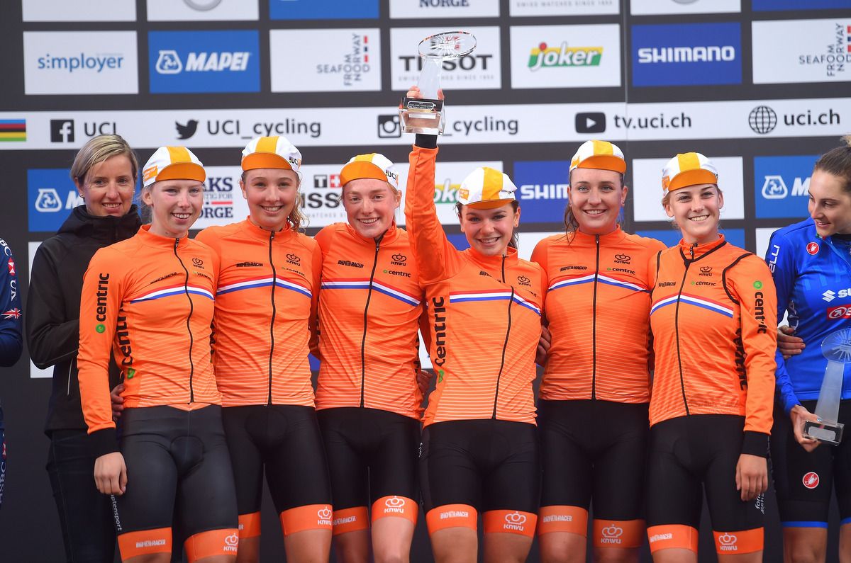 The Dutch team won the junior nation cup title