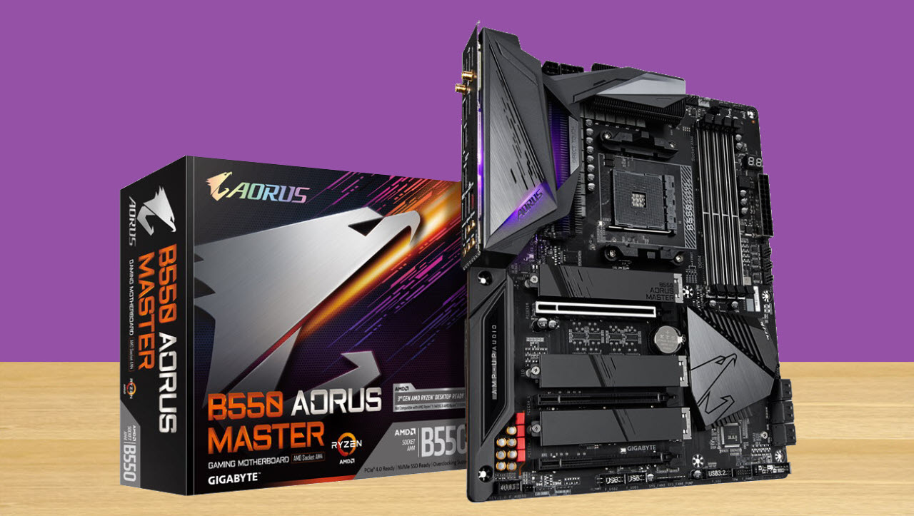 Gigabyte B550 Aorus Master Review: Feature-Packed and Pricey 