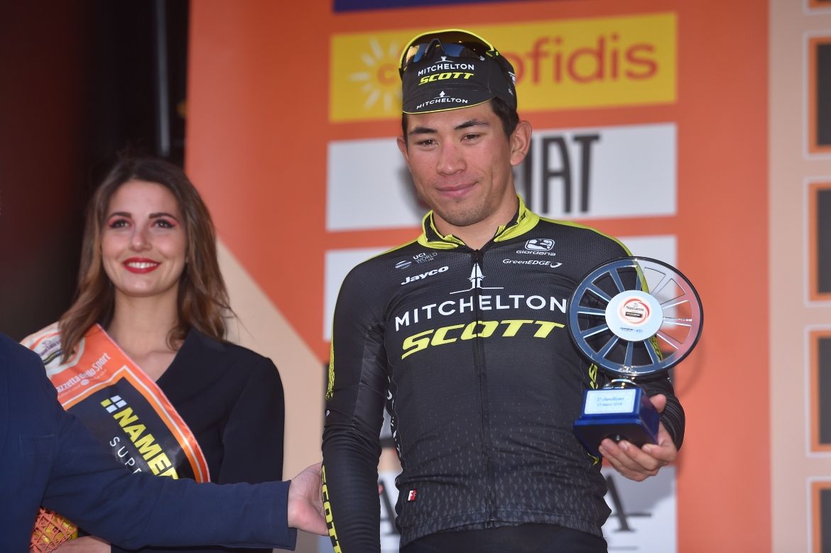 Caleb Ewan (Mitchelton-Scott) second in Milan-San Remo
