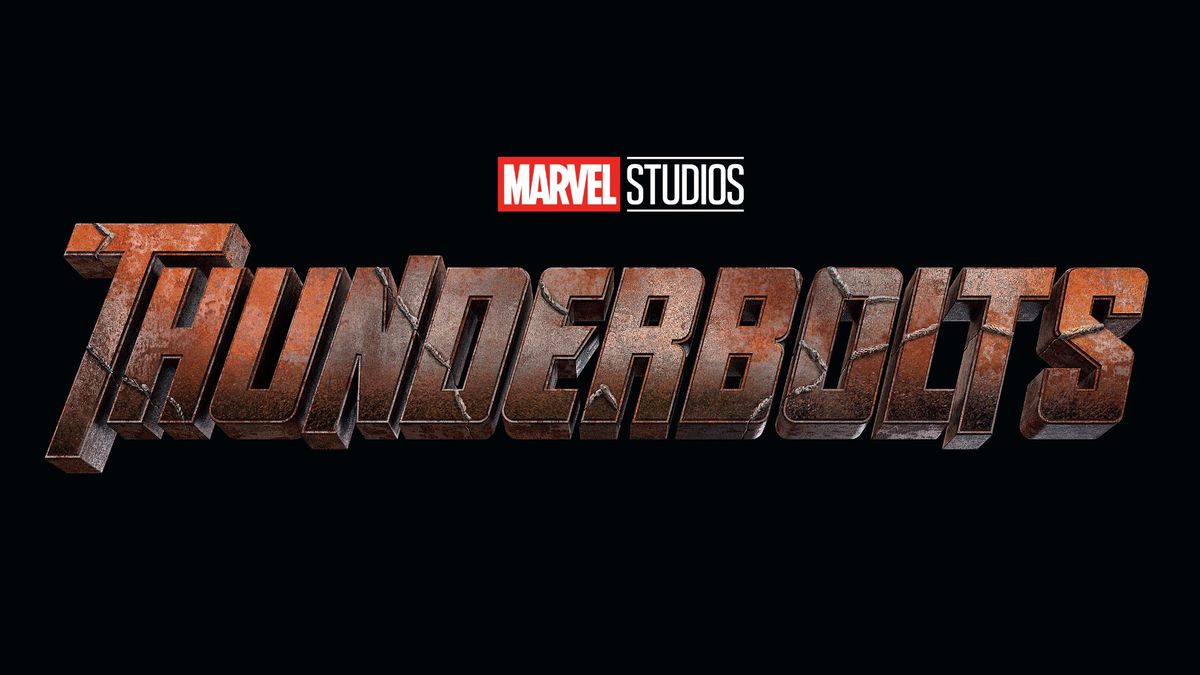 A logo for Thunderbolts