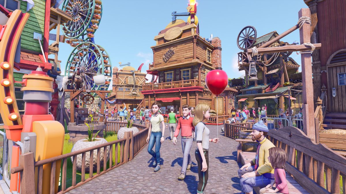 Park Beyond is a theme park sim with the best and weirdest rides