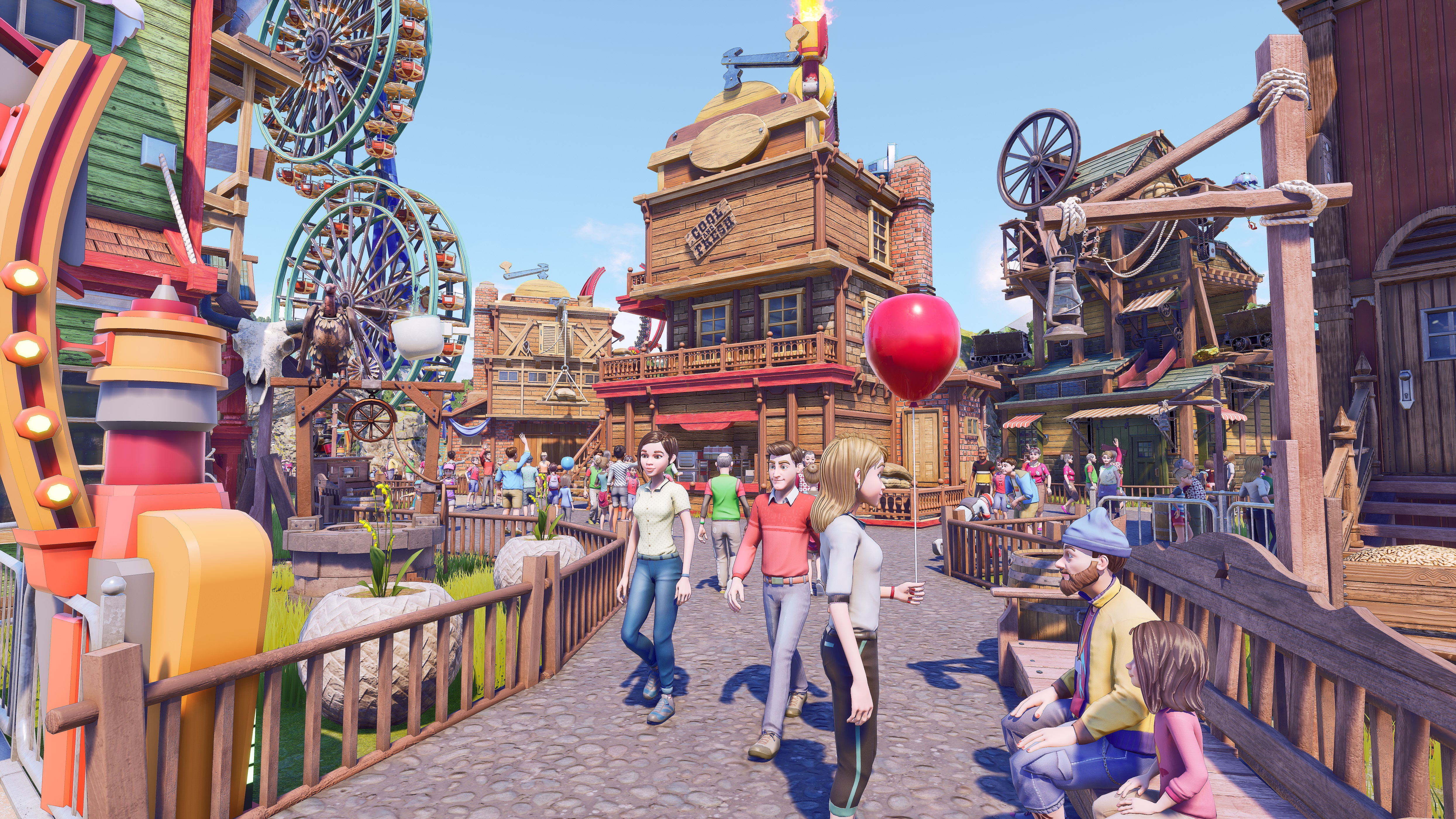 Park Beyond is a theme park sim with the best and weirdest rides | PC Gamer