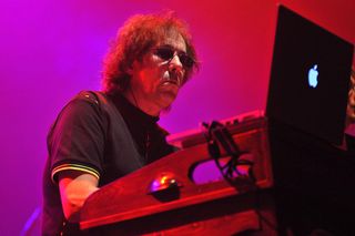 Richard Barbieri performing with of Porcupine Tree at Royal Albert Hall on October 14, 2010