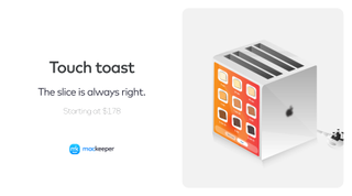 Apple Touch Toaster