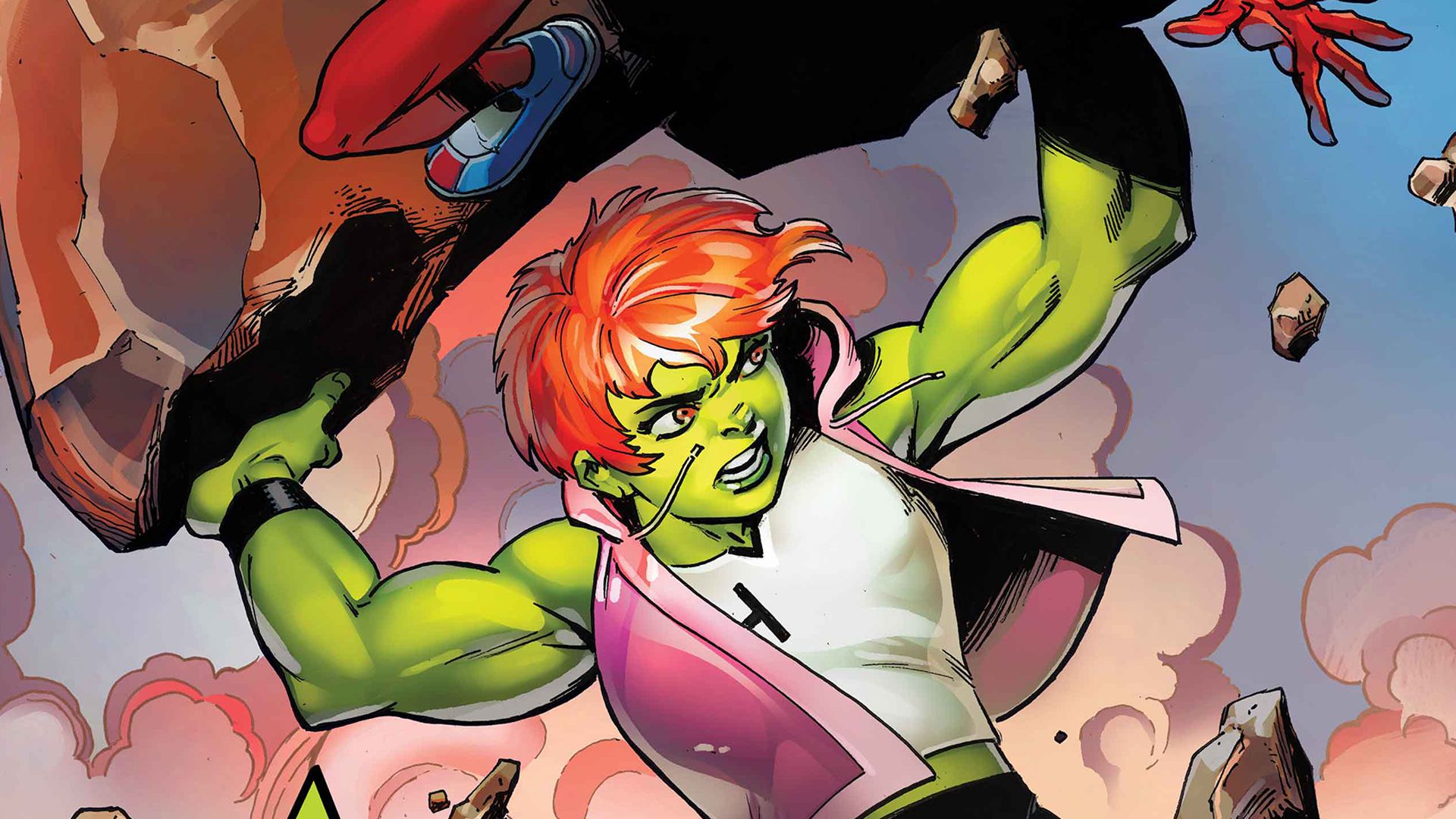Marvel's latest New Champion is Hulkette, a teen Hulk whose origin is a