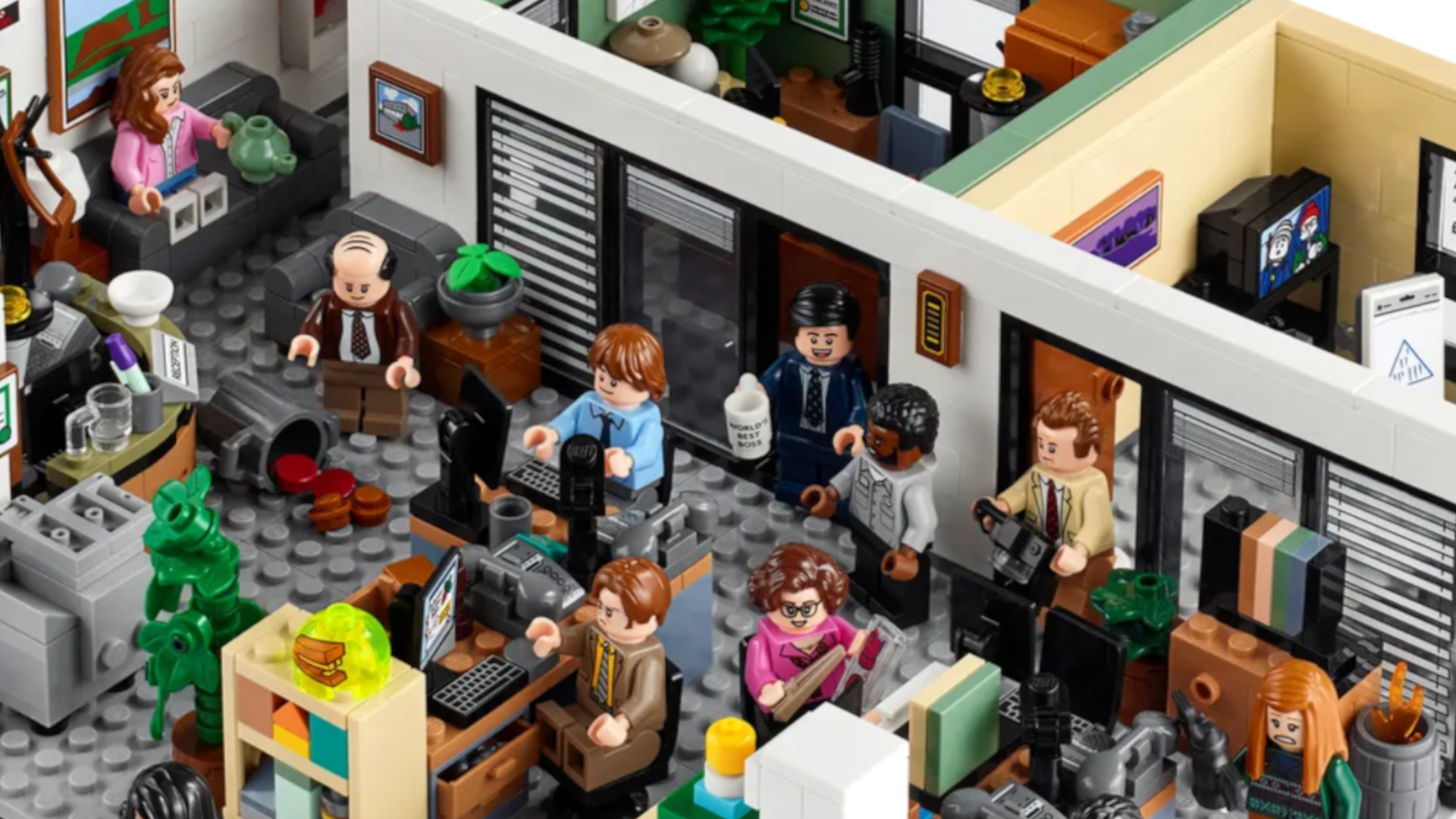 Details about   NEW LEGO Telecommuter Office Desk Computer City Minifigure 45022 Mini Figure 