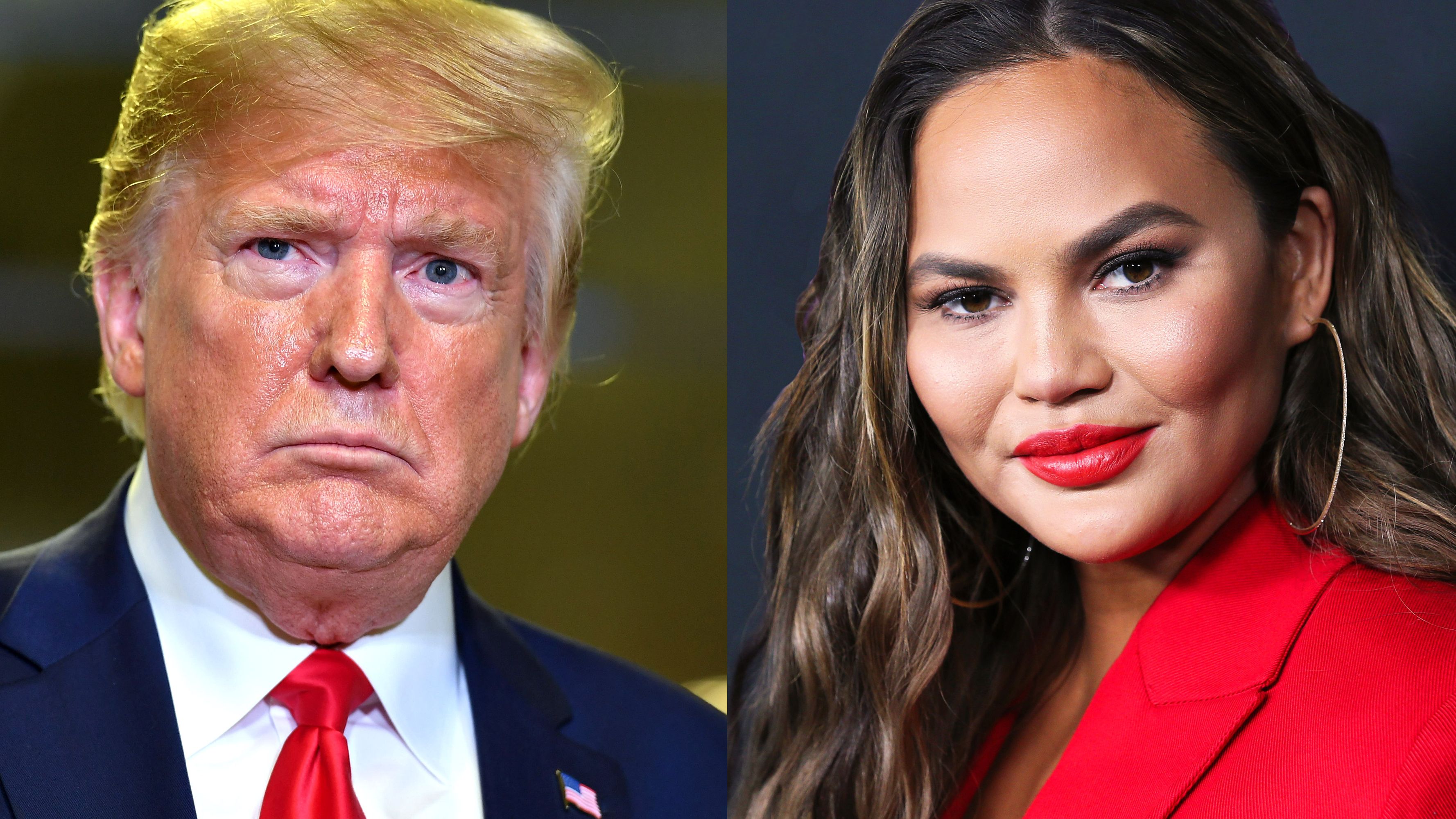 Chrissy Teigen Shares Melania Trump Impression On Twitter Marie Claire