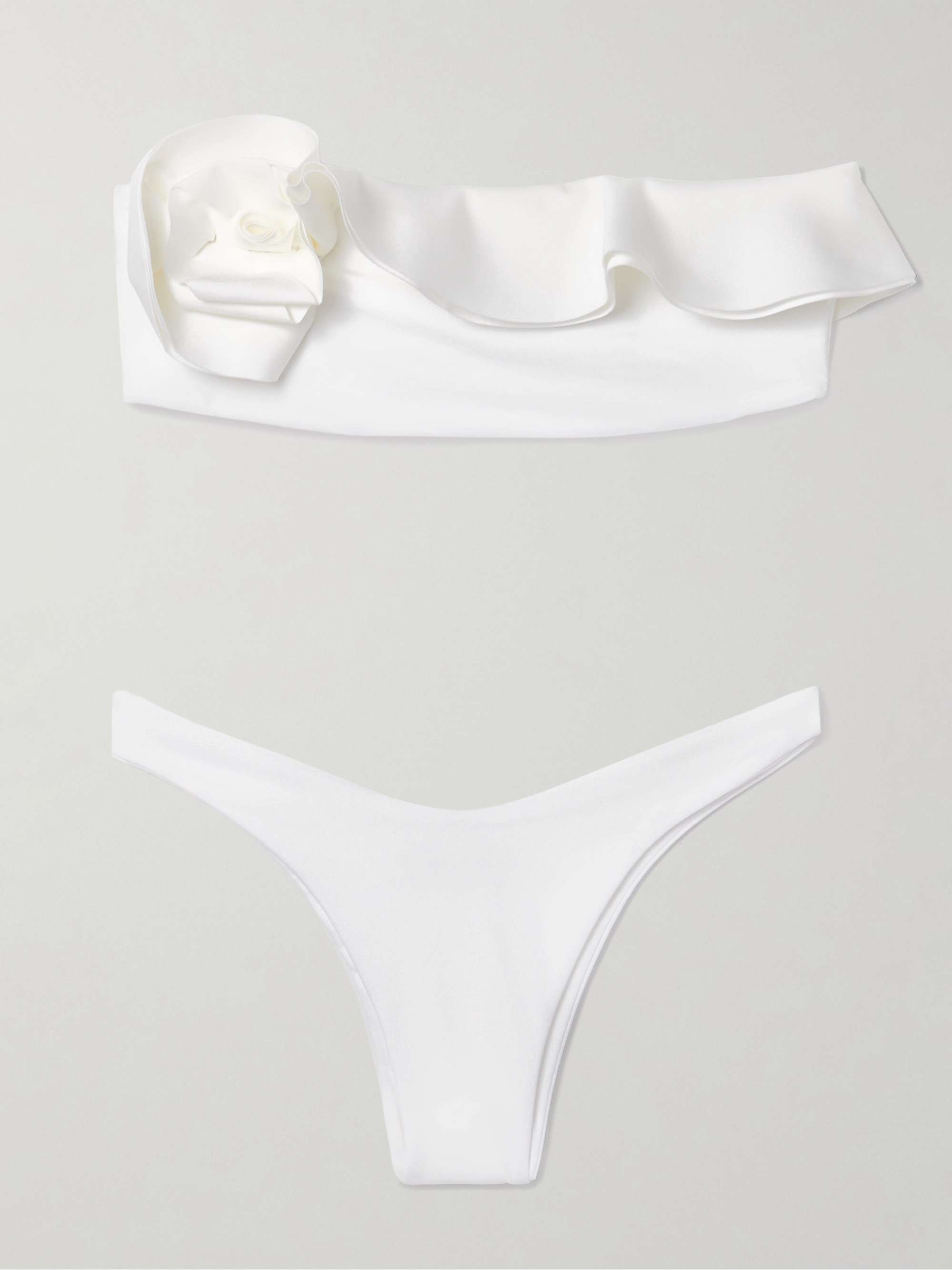 Bies Ruffled Bandeau Bikini