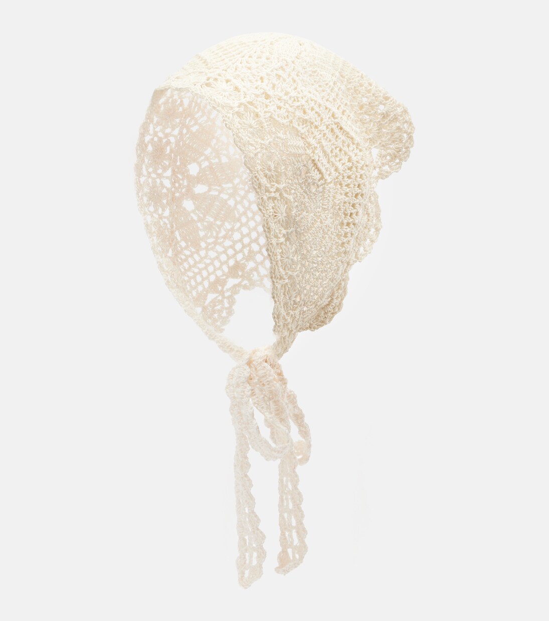 Crochet Cotton Scarf