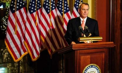 House Speaker John Boehner may face a coup after voting in favor of the fiscal cliff fix.
