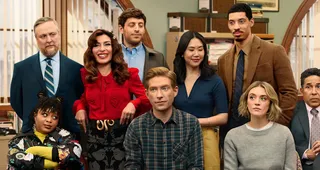 The cast of The Paper in a promotional image