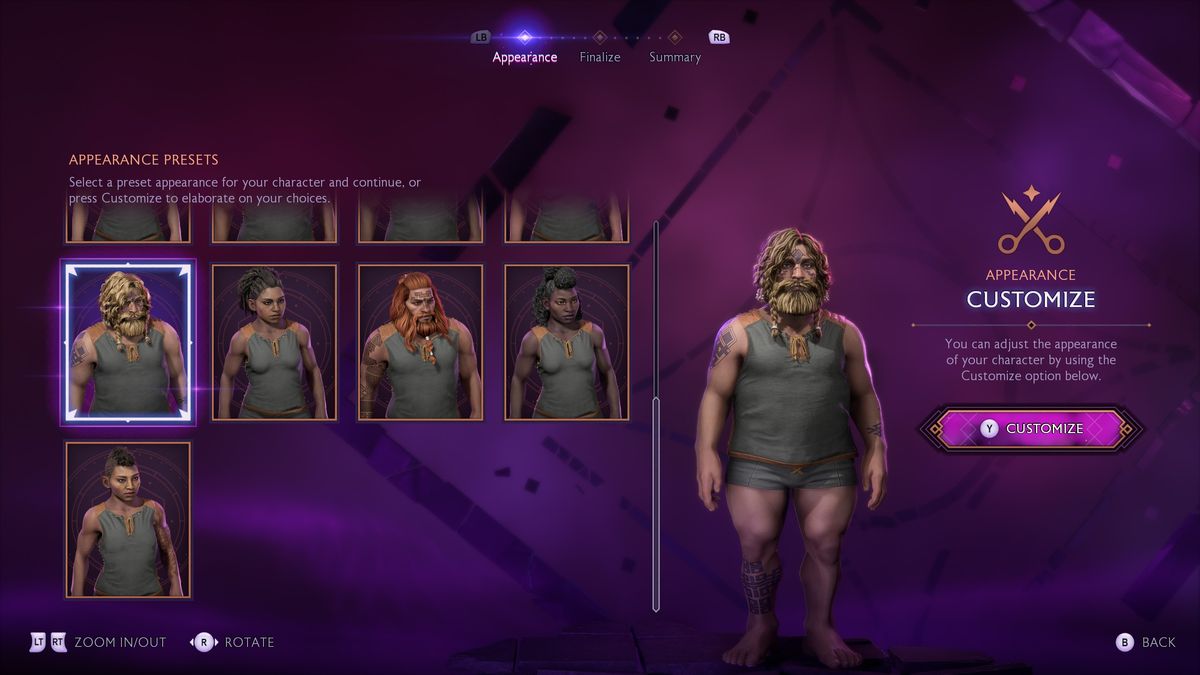 Dragon Age: The Veilguard change appearance menu