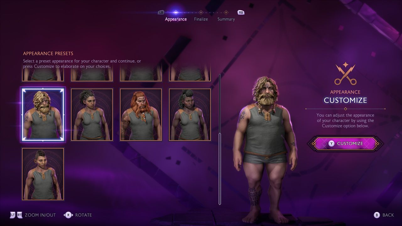Dragon Age: The Veilguard change appearance menu
