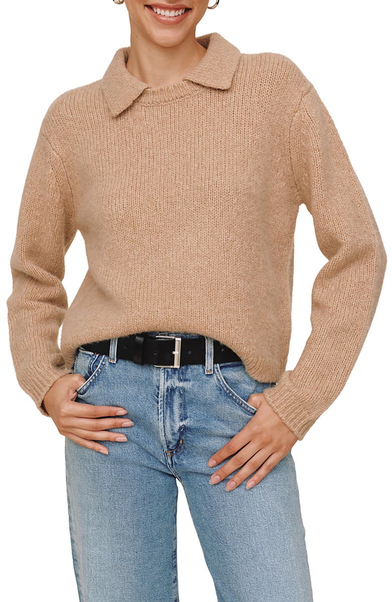 Merino Wool &amp;amp; Cashmere Blend Sweater