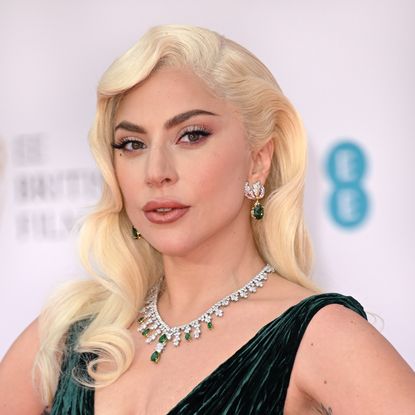 lady gaga with long hair 