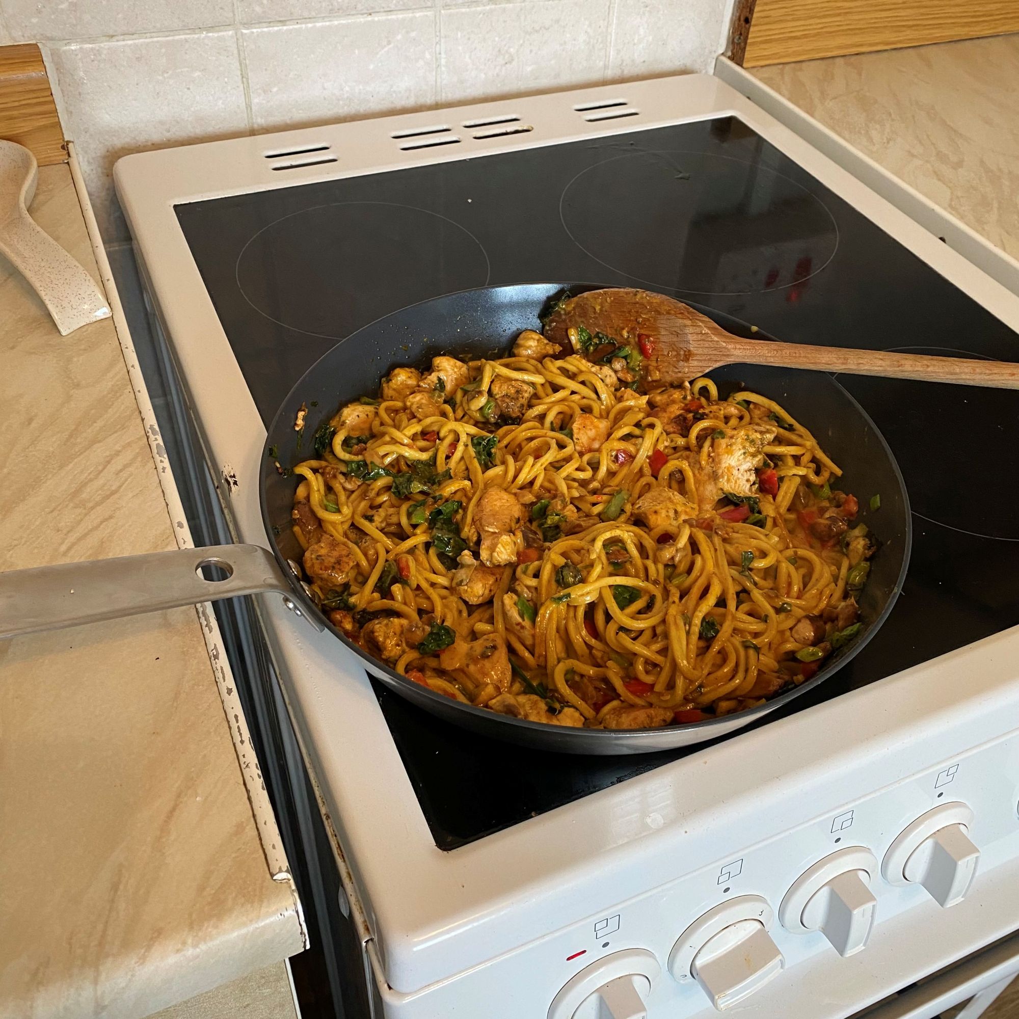 IKEA HEMKOMST non-stick pan cooking stir fry