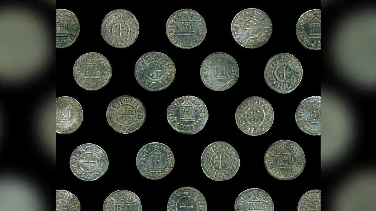 Only three coins of this type have ever been found before in Poland, which was well beyond the Carolingian realms. Archaeologists suspect they are linked to the Scandinavian trading emporium at Truso.