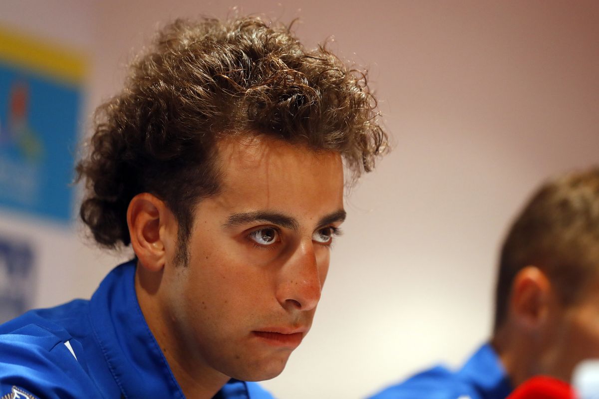 Fabio Aru in the press conference