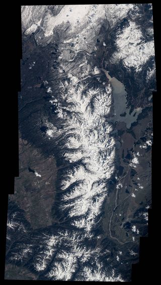 Grand Teton National Park from ISS