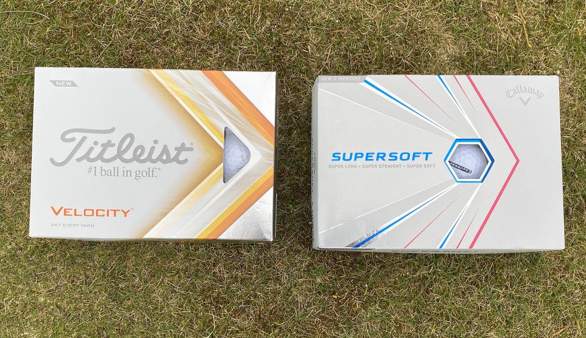 Titleist Velocity vs Callaway Supersoft Golf Balls Golf Monthly