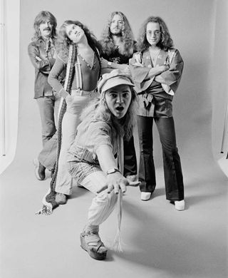 Deep Purple in late 1975