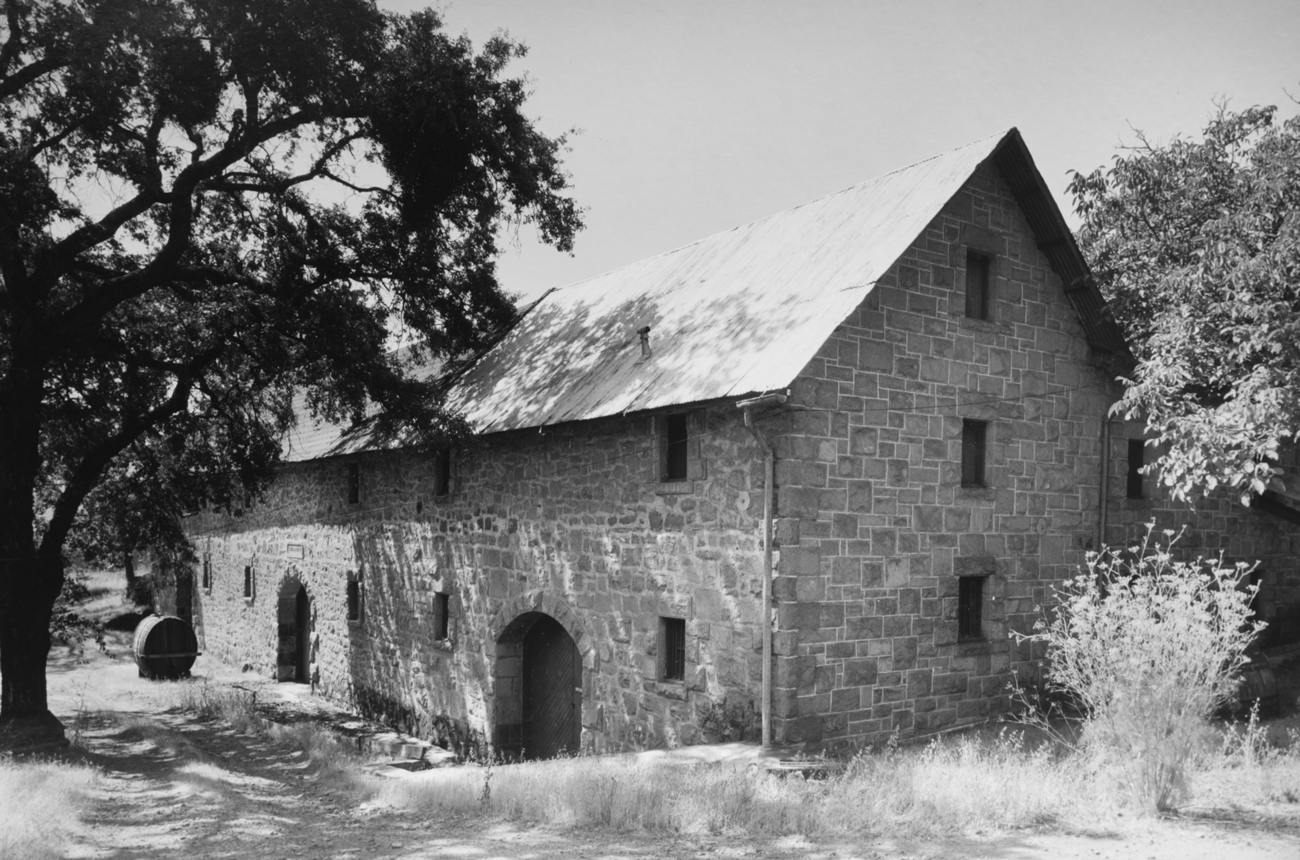 Freemark Abbey - stone cellar