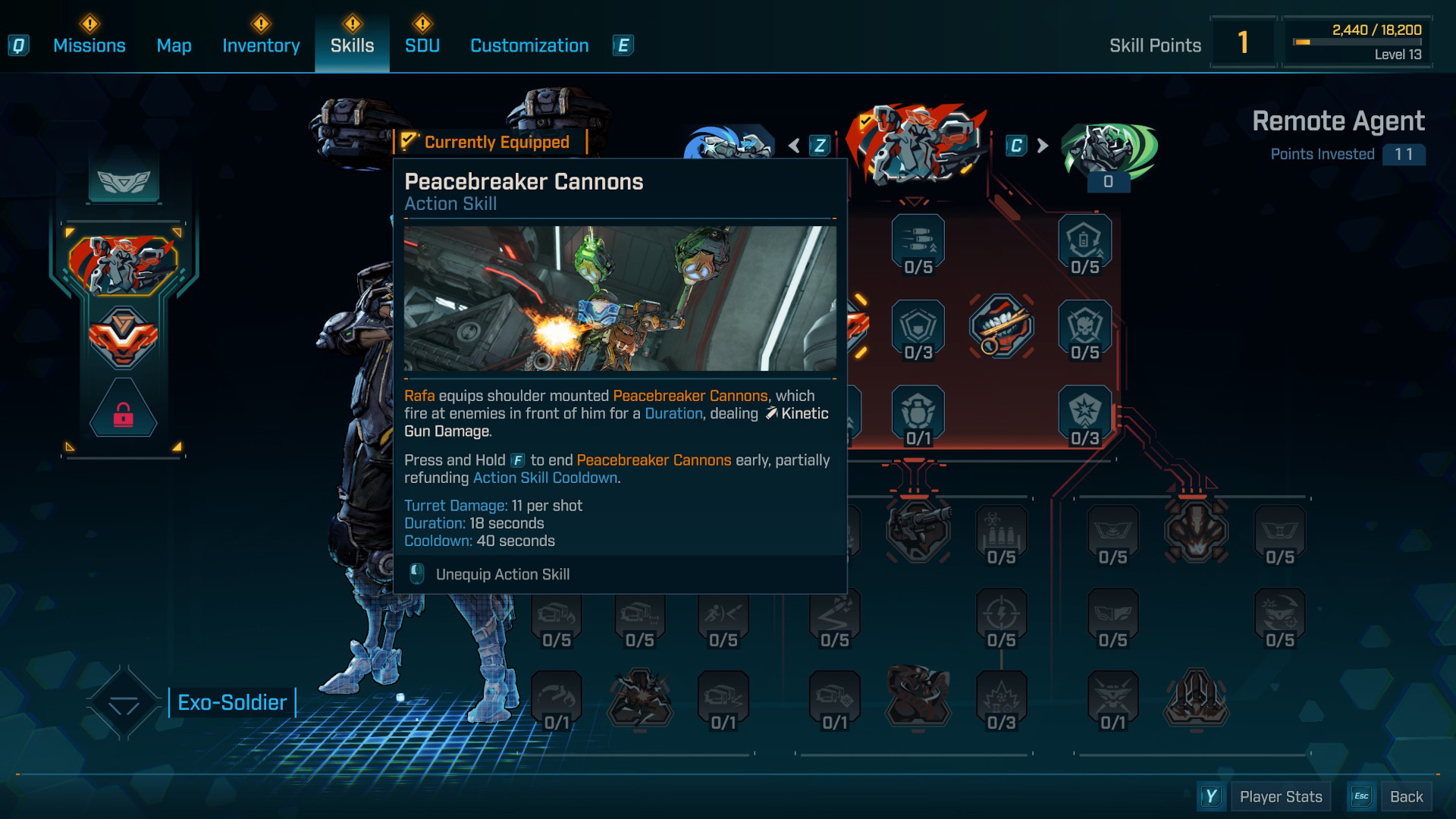 Borderlands 4 rafa build exo soldier