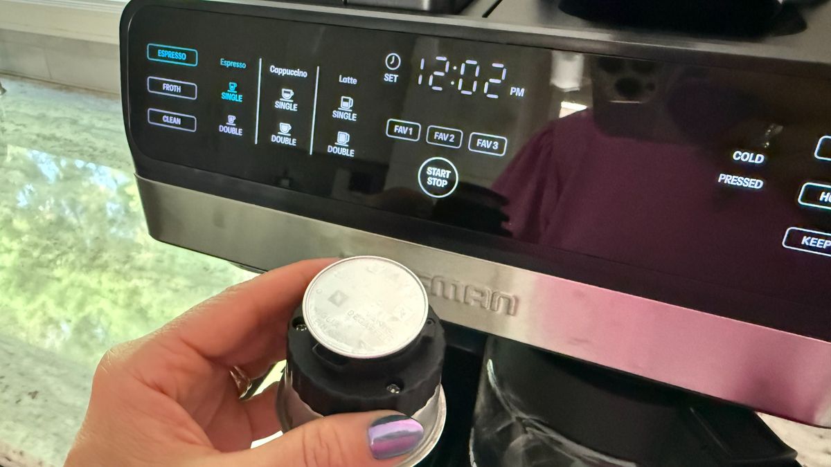 Chefman Coffee Station Pro brewing Nespresso capsules