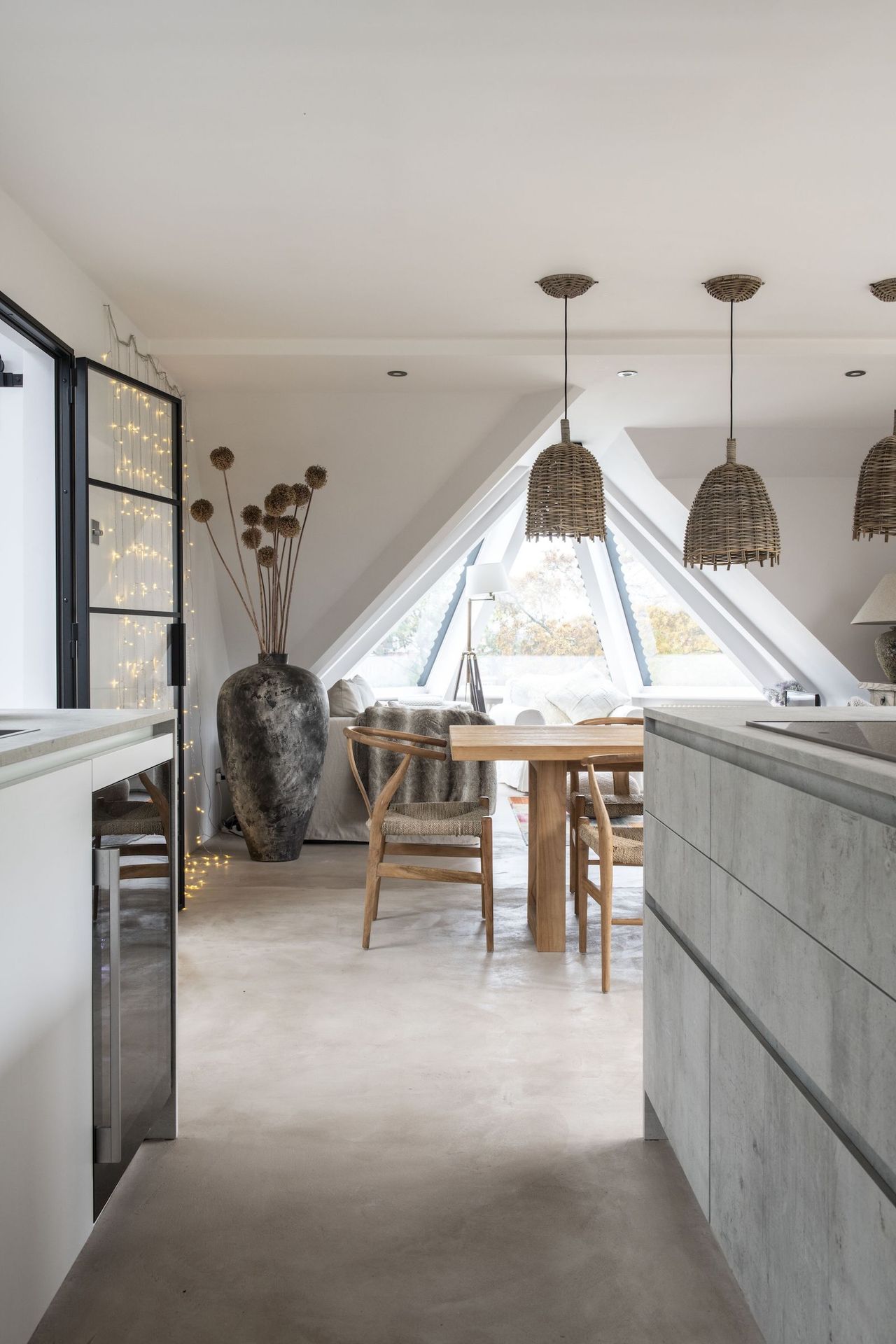 This Clapham penthouse boasts rustic, Ibiza-inspired interiors and ...