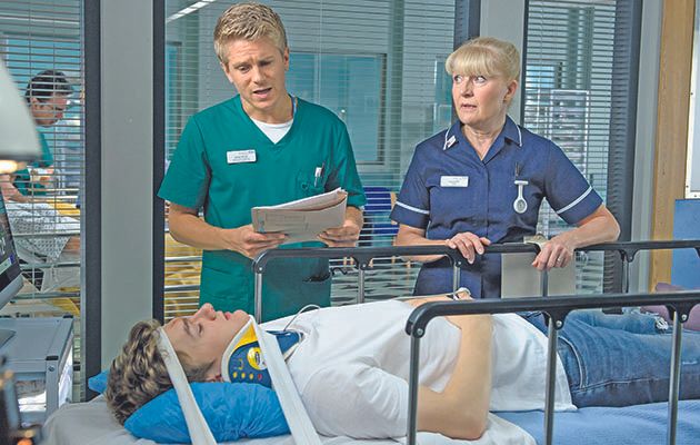 Casualty Ethan Saturday 25th November