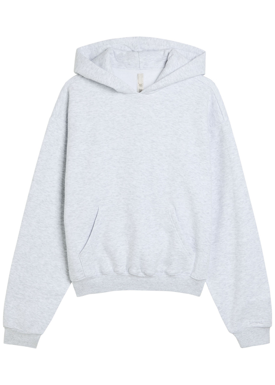 Cotton-Blend Hooded Sweatshirt