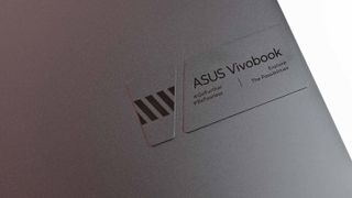 Branding on lid of Asus Vivobook S14X