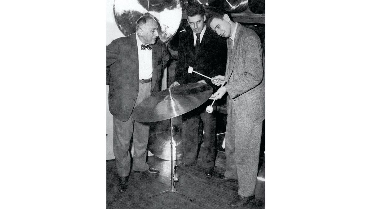 Zildjian Arman Zildjian cymbal vault