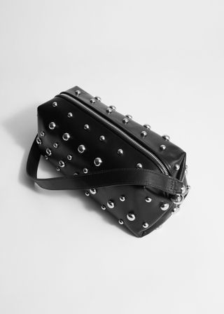 & Other Stories, Studded Leather Clutch