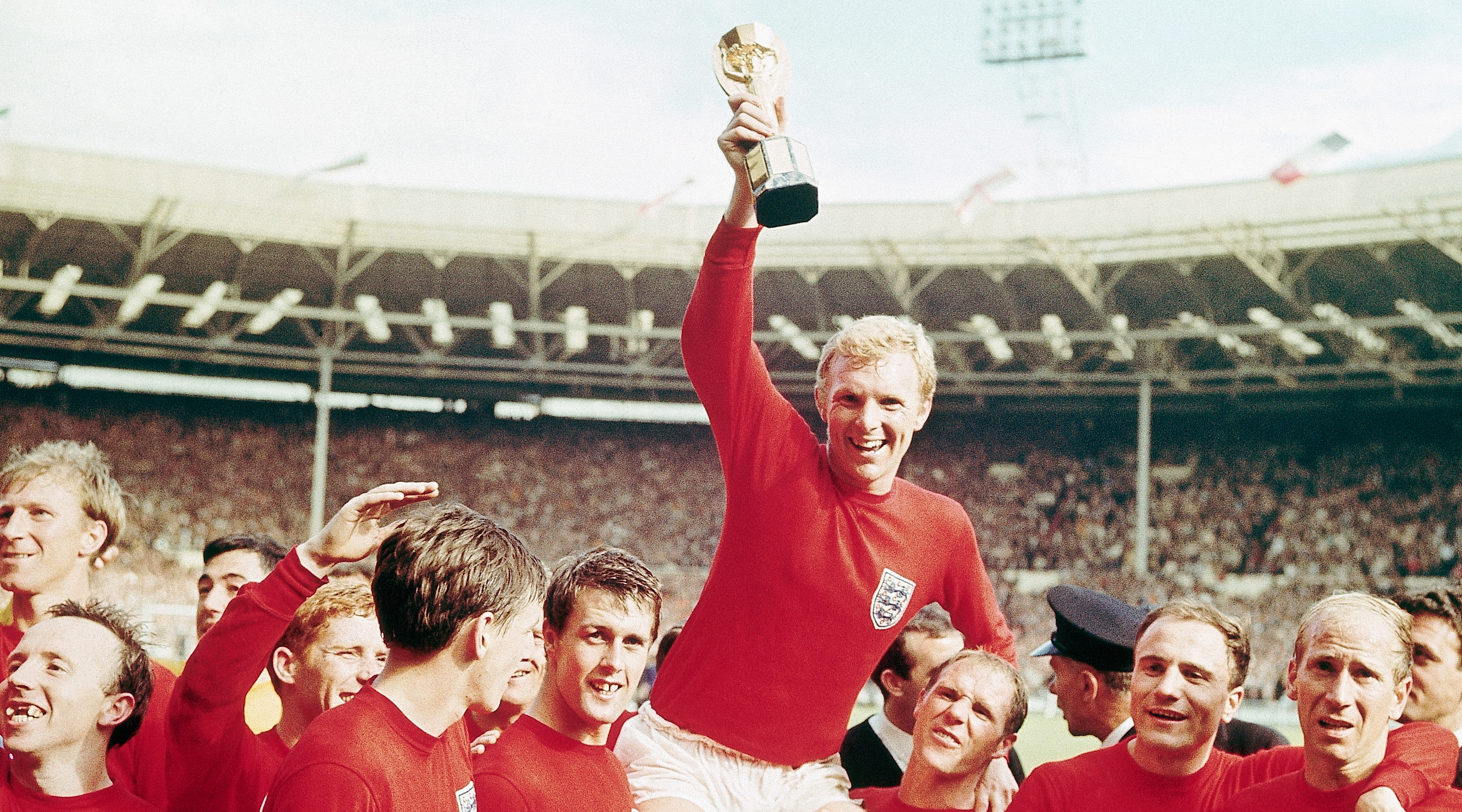 (Original Caption) 7/30/1966-England-: England captain Bobby Moore 