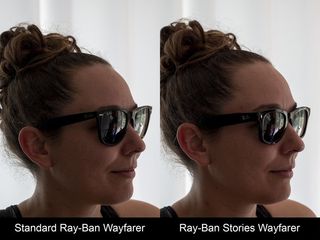 Ray Ban Stories Vs Wayfarer Wearing