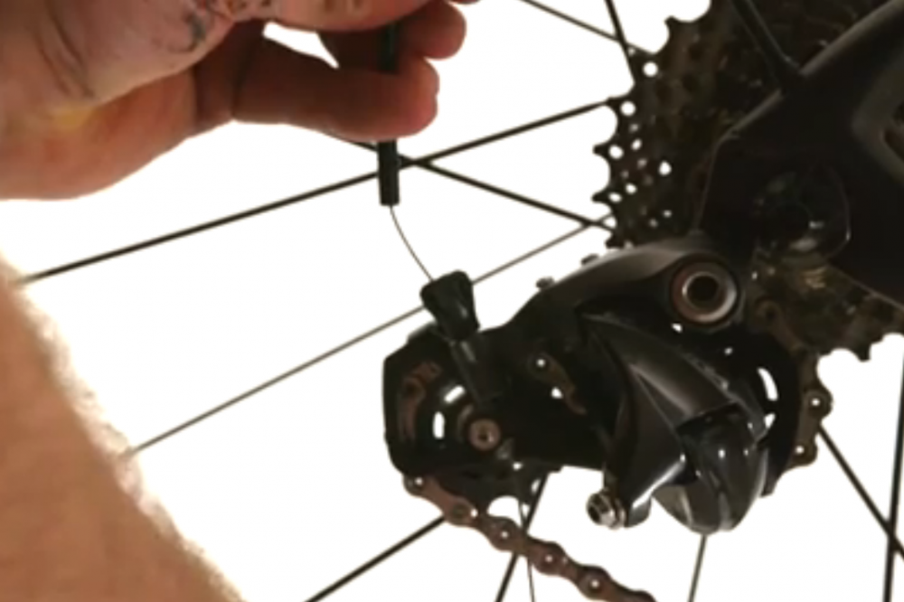 replacing bike gear cable