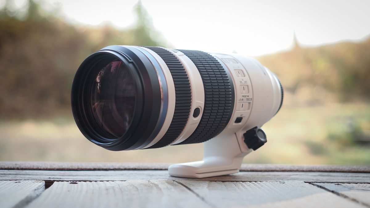 The OM System M.Zuiko 50-200mm f/2.8 IS Pro lens, mounted to the OM System OM-1 Mark II, in an outdoor setting