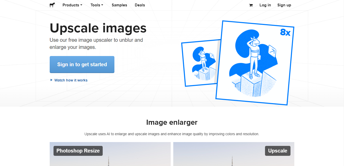Website screenshot for StickerMule