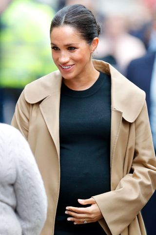 Meghan, Duchess of Sussex visits Smart Works on January 10, 2019 in London, England. Kensington Palace announced today that The Duchess of Sussex has become Royal Patron of four organisations including Smart Works, The National Theatre, The Association of Commonwealth Universities (ACU) and Mayhew.