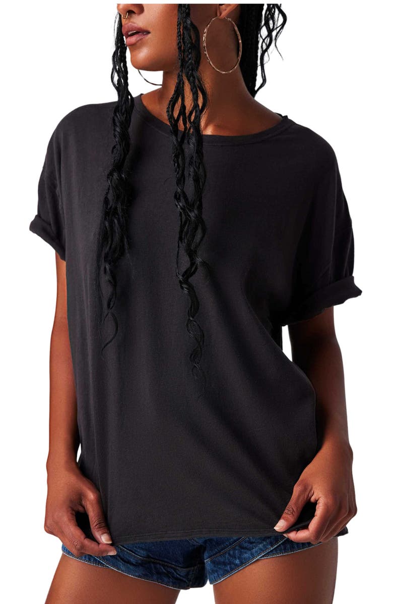 Nina Crewneck Cotton T-Shirt